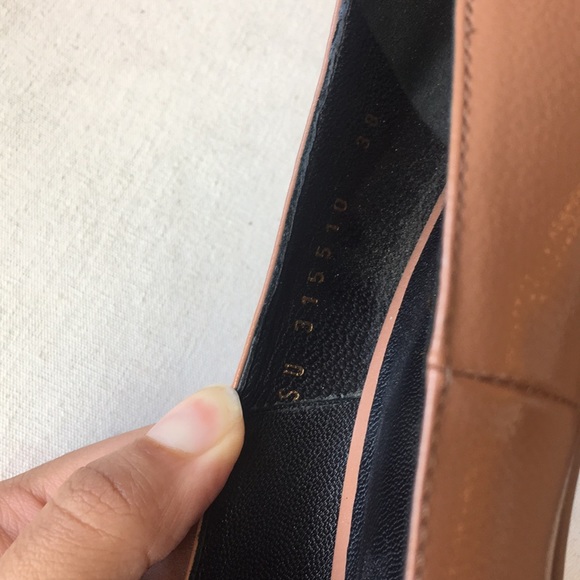 YSL TRIBTOO iconic platform heels pumps tan color - Picture 12 of 12